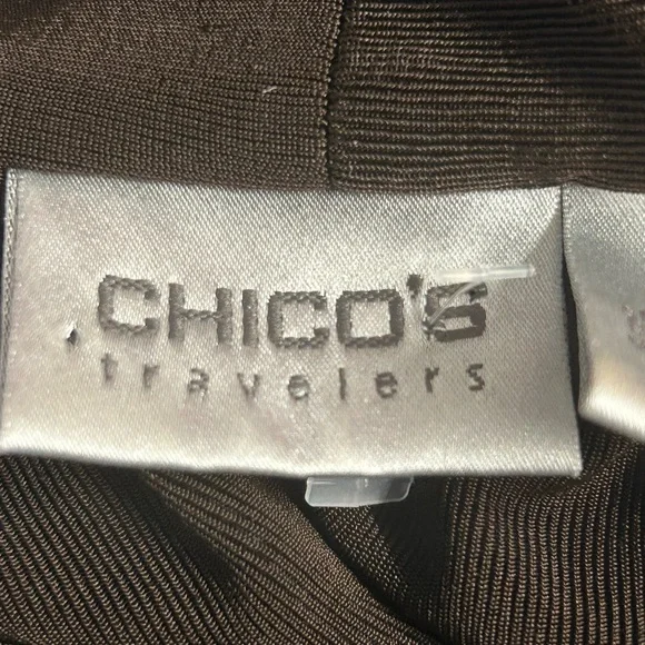 Chico's Travelers Rich Brown Cardigan - Picture 4 of 5